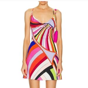 Pucci Modello Cowl Neck Dress